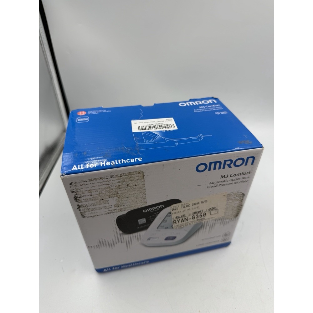 Omron M3 Digital Intellisense Upper Arm Blood Pressure Monitor - Preowned